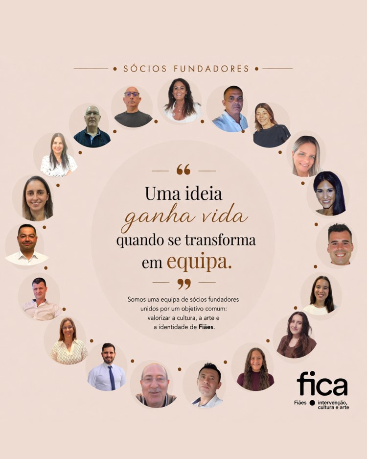 Uma ideia ganha vida quando se transforma em Equipa!